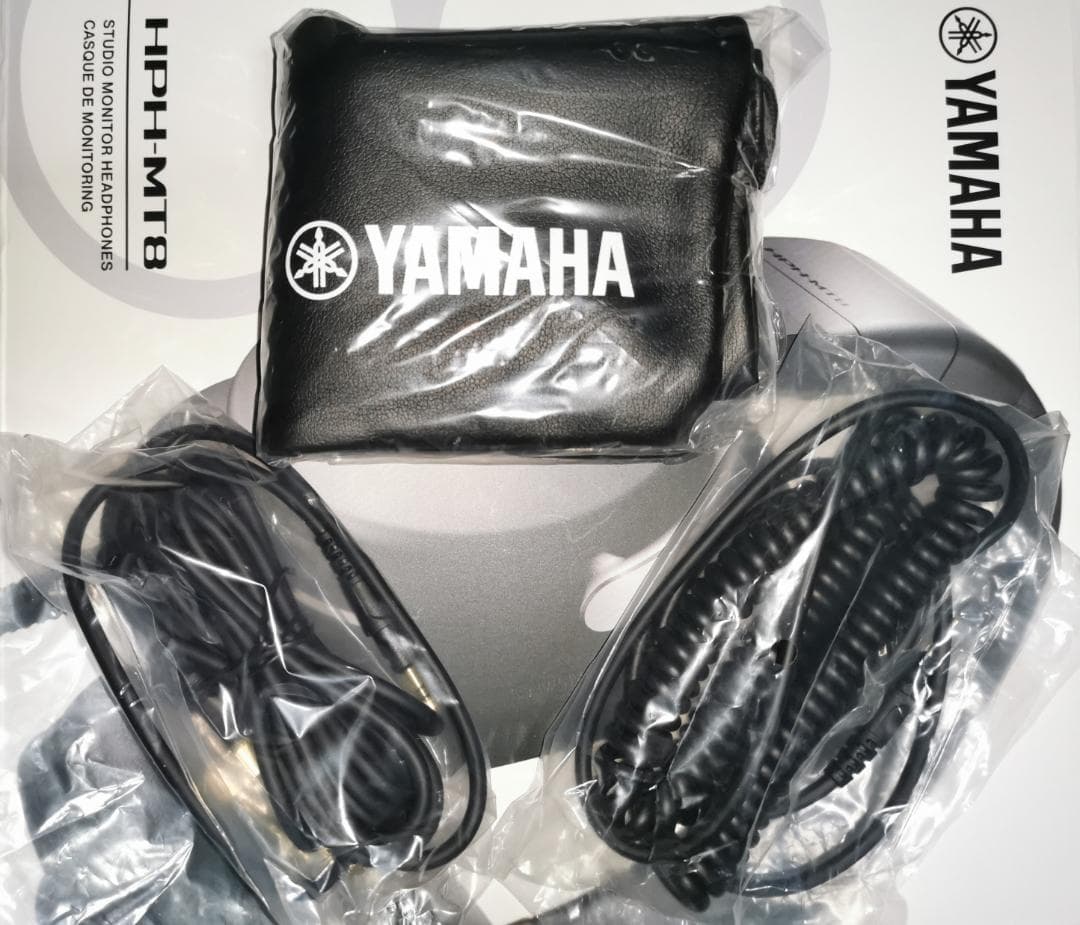 【ほぼ未使用/保証書付】YAMAHA HPH-MT8 スタジオモニターヘッドホン