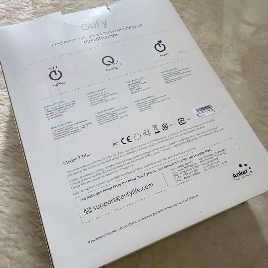 Eufy ロボット掃除機本体 充電ドック付属