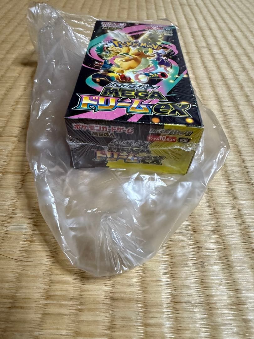 ポケモンカードゲーム MEGA ドリームEX ボックス シュリンクあり