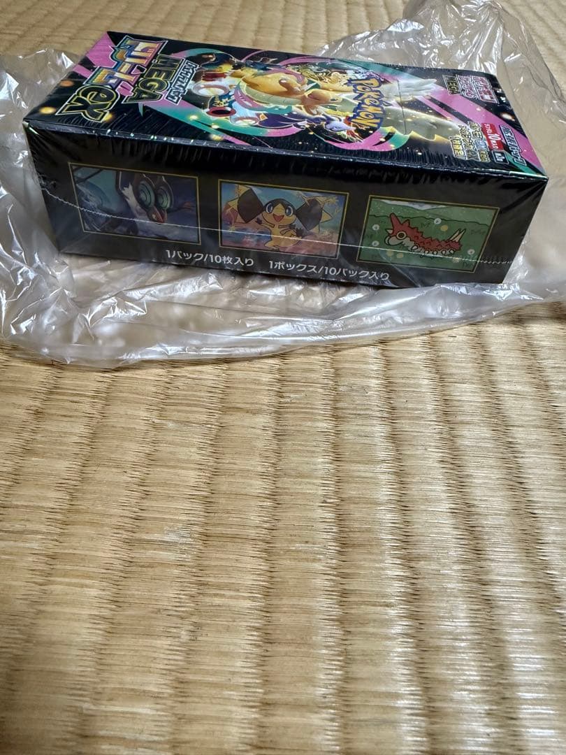 ポケモンカードゲーム MEGA ドリームEX ボックス シュリンクあり