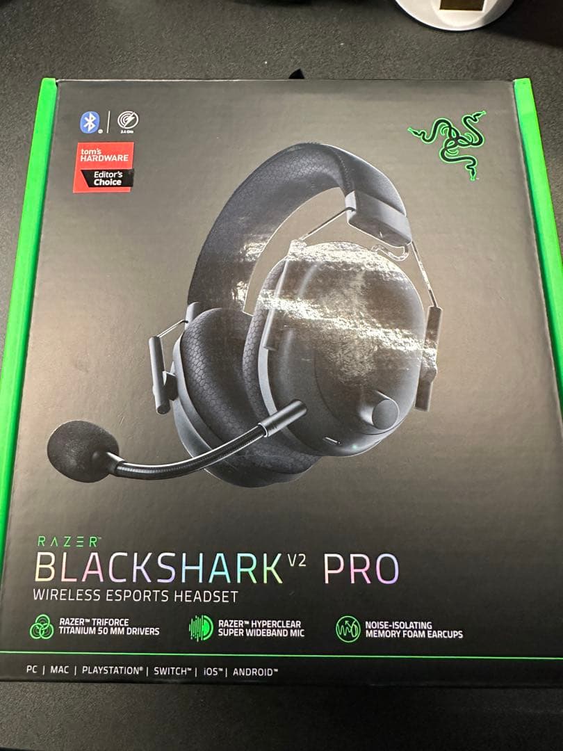 Razer blackshark v2 pro 中古