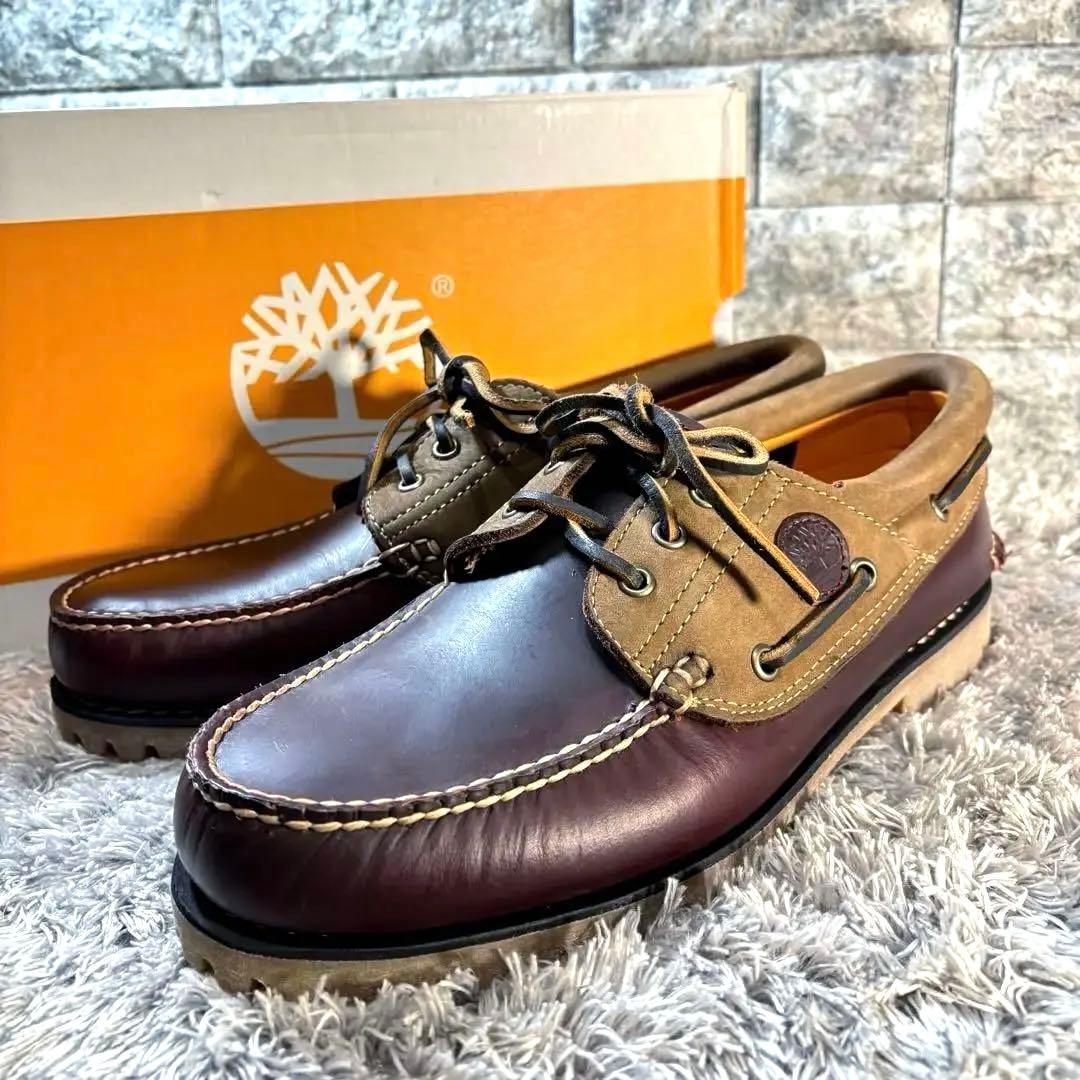 新品❣️Timberlandティンバーランド デッキシューズ 3eye 箱付属✨