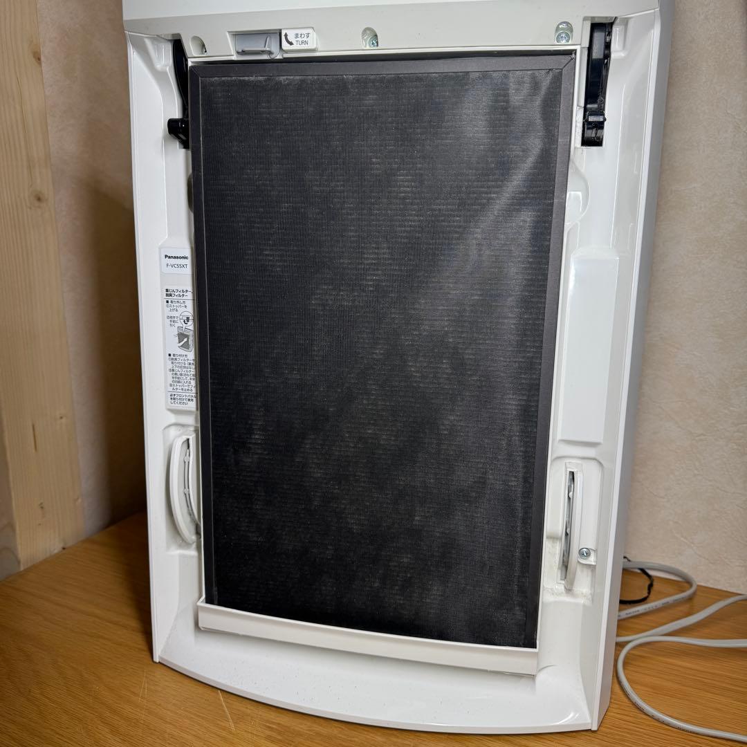 【美品】パナソニック　加湿空気清浄機　F-VC55XT 2020年製