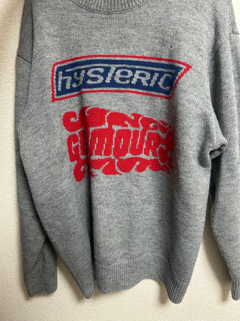 HYSTERIC グレー セーター Lサイズ