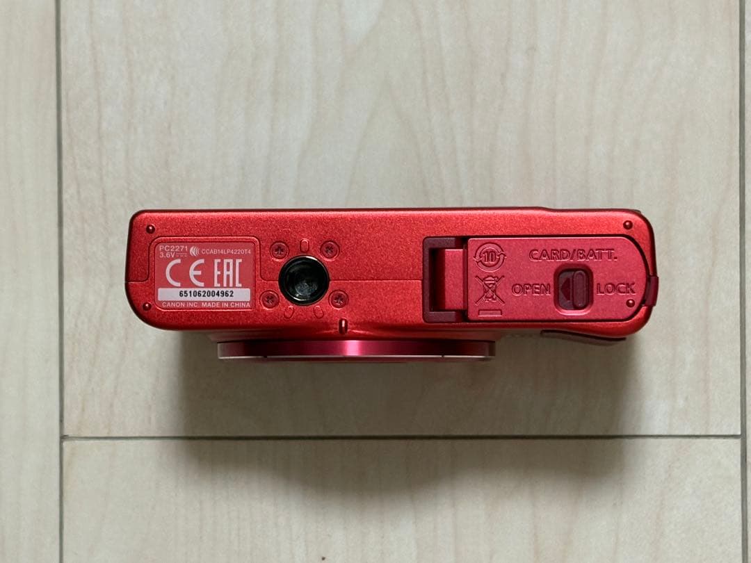 【美品】キャノン PowerShot SX620HS 電池2個