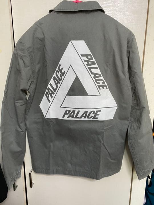 Palace grey coach jacket コーチジャケット　コットン
