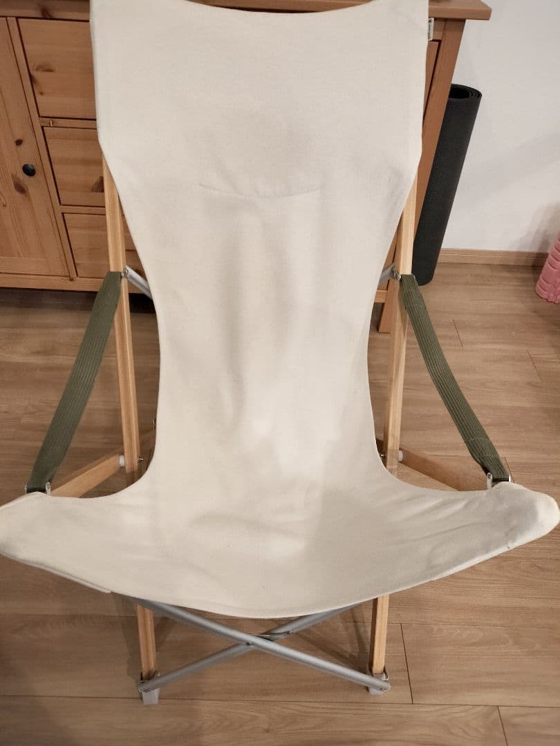 【美品】スノーピーク Take!チェア ロング（屋内使用のみ・脚キャップ付）