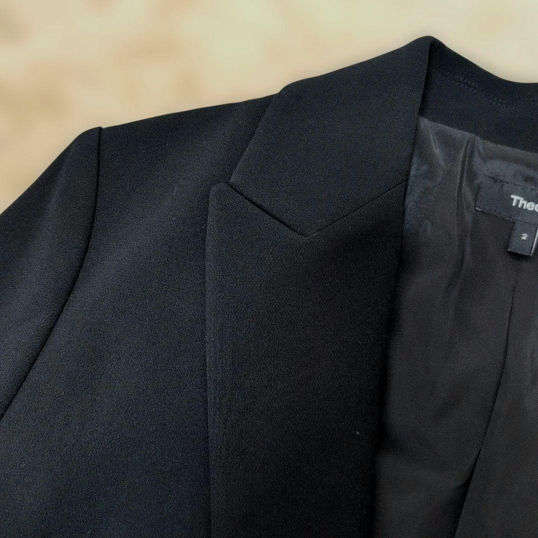 Theory セオリー RELAXED JKT A テーラードジャケット 黒 2