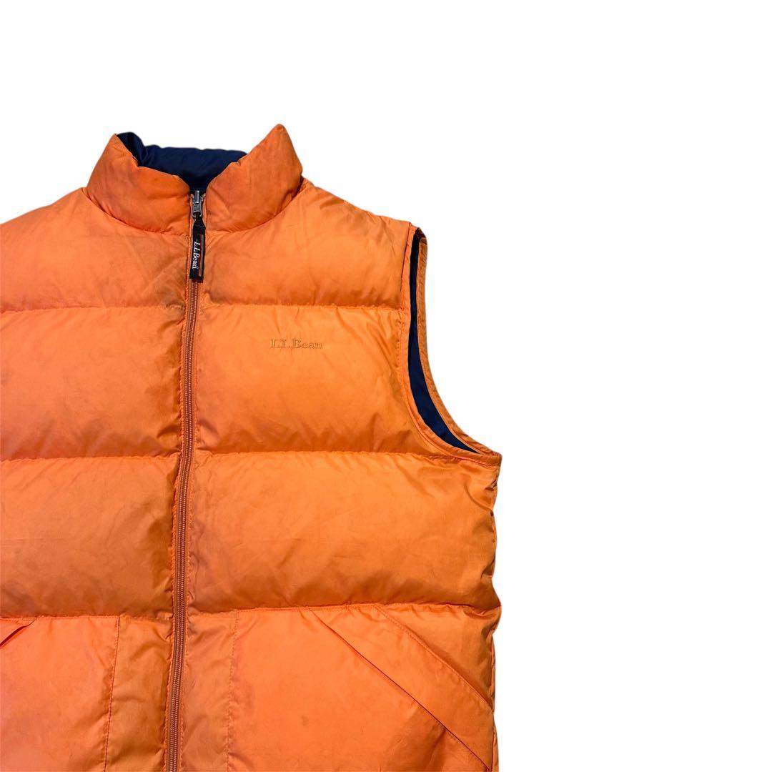 『L.L.BEAN』90s00s ダウン ベスト エルエルビーン リバーシブル