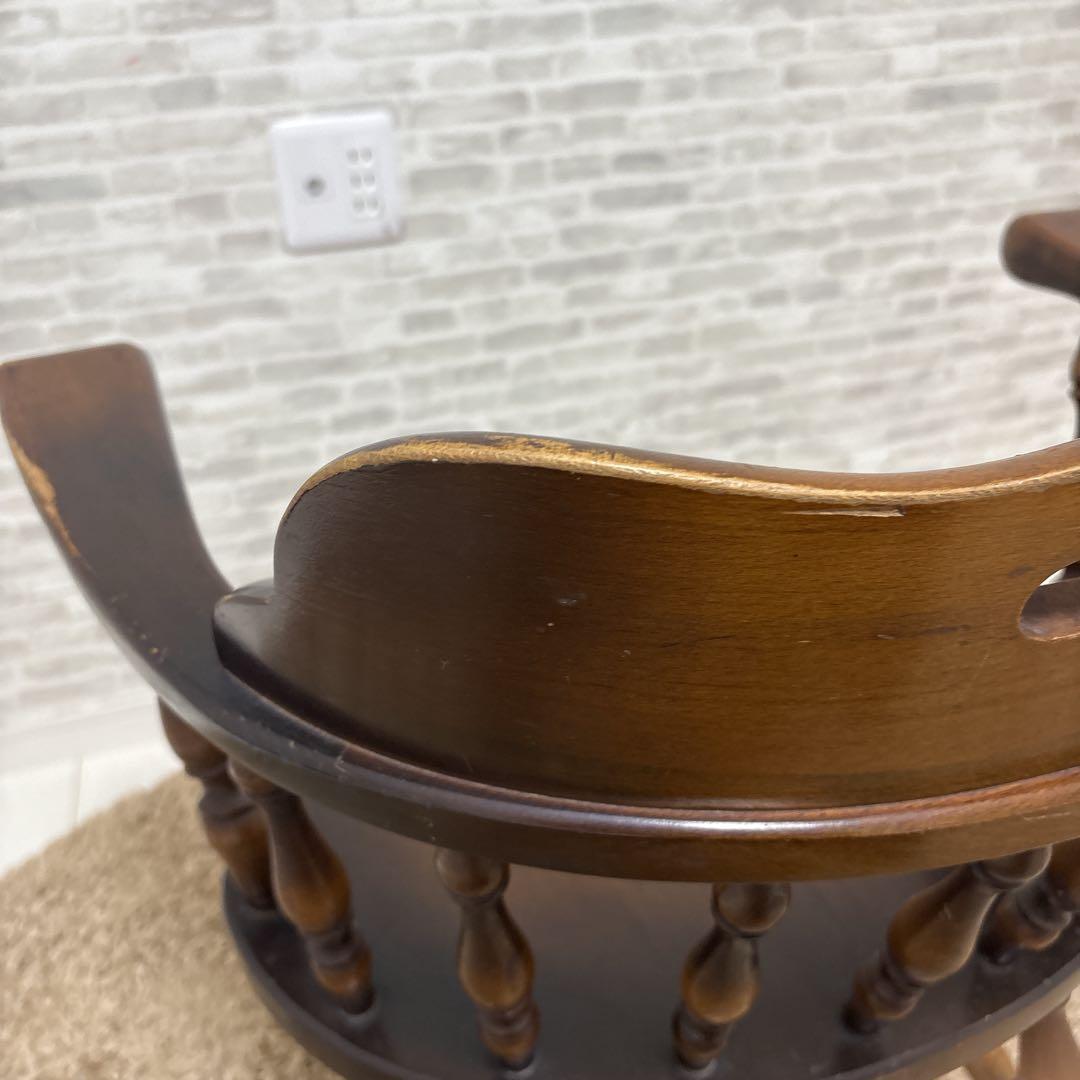 飛騨産業　キツツキ　ウィンザーチェア　アームチェア