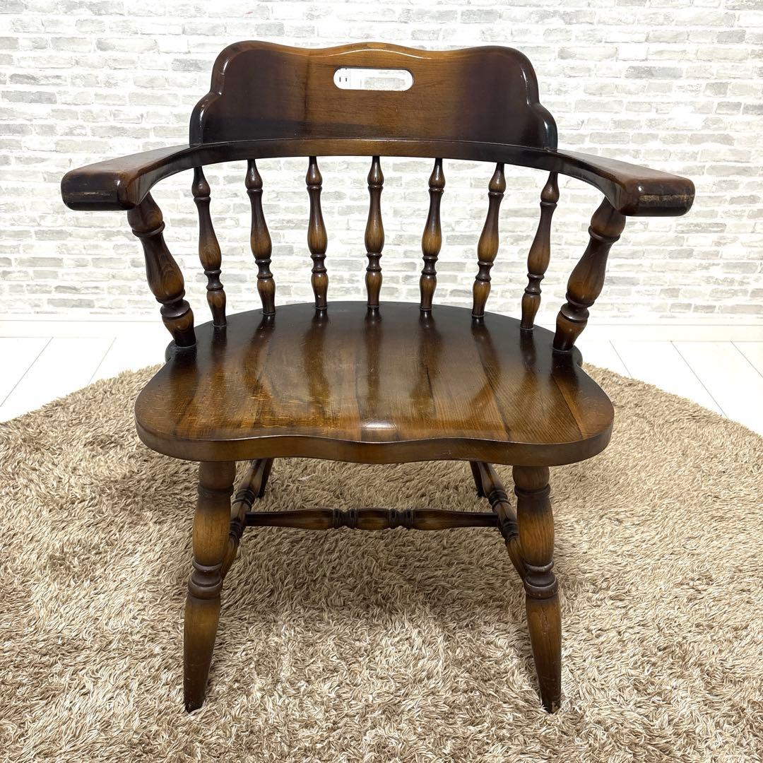 飛騨産業　キツツキ　ウィンザーチェア　アームチェア