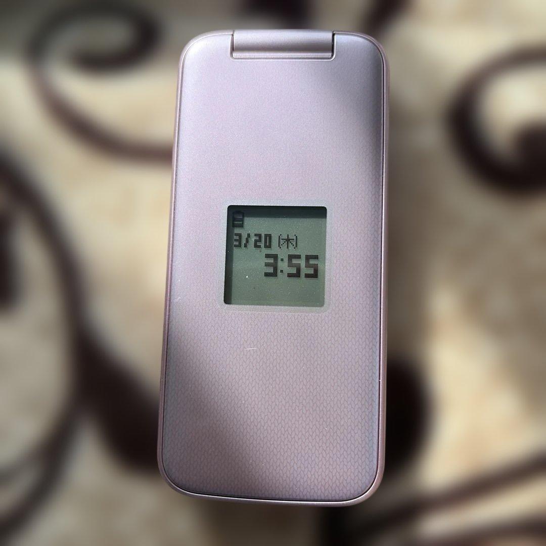 ピンク デジタル携帯電話 本体　F-01M