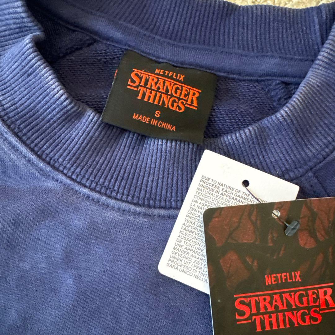 【新品公式】ストレンジャーシングス スウェット ロビン BEAM ME UP