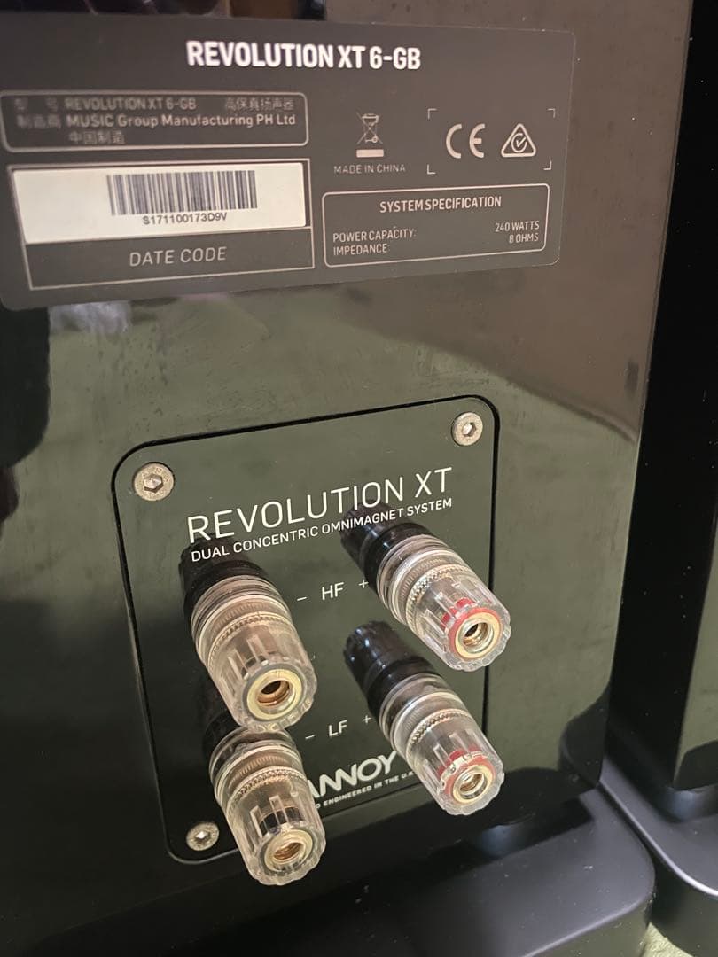1/15までの最安値　TANNOY REVOLUTION XT6 ⭐︎状態良好⭐︎