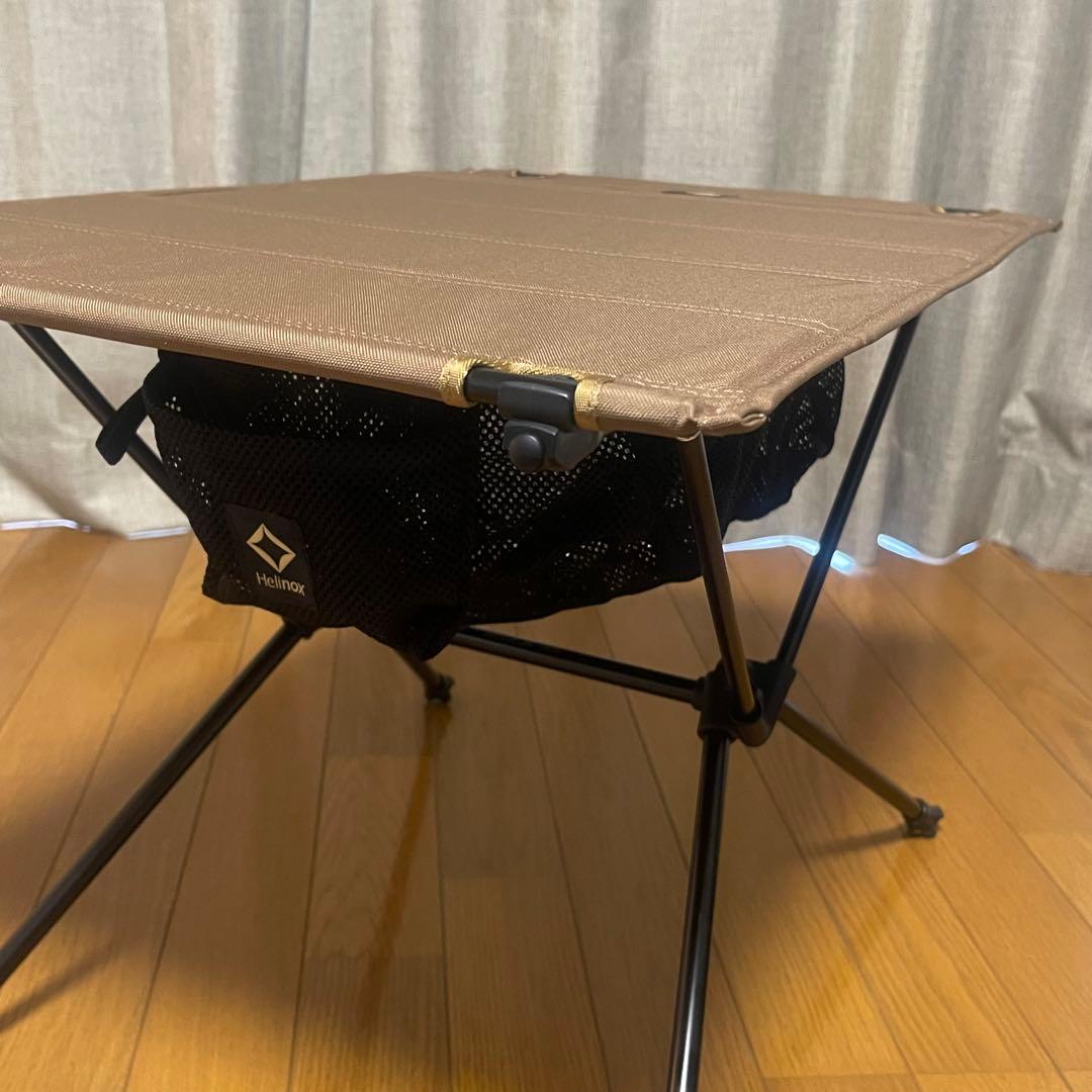 【新品】Helinoxタクティカルテーブル Mサイズ　コヨーテ+ストレージ