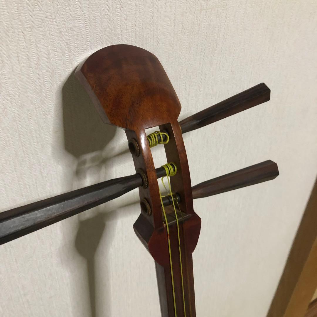三味線　バチ　三弦駒　和楽器　弦楽器　細棹