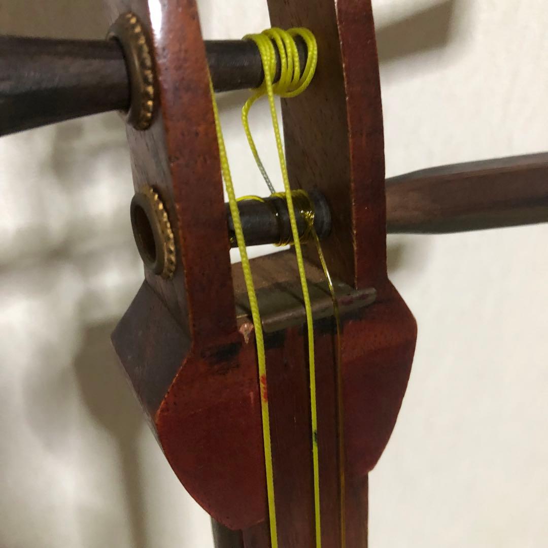 三味線　バチ　三弦駒　和楽器　弦楽器　細棹