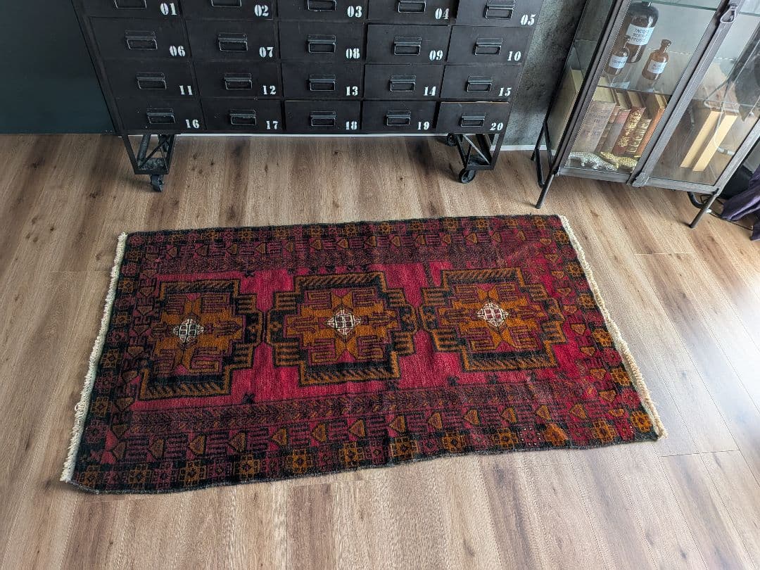 ヴィンテージラグ、トライバル、トルクメン