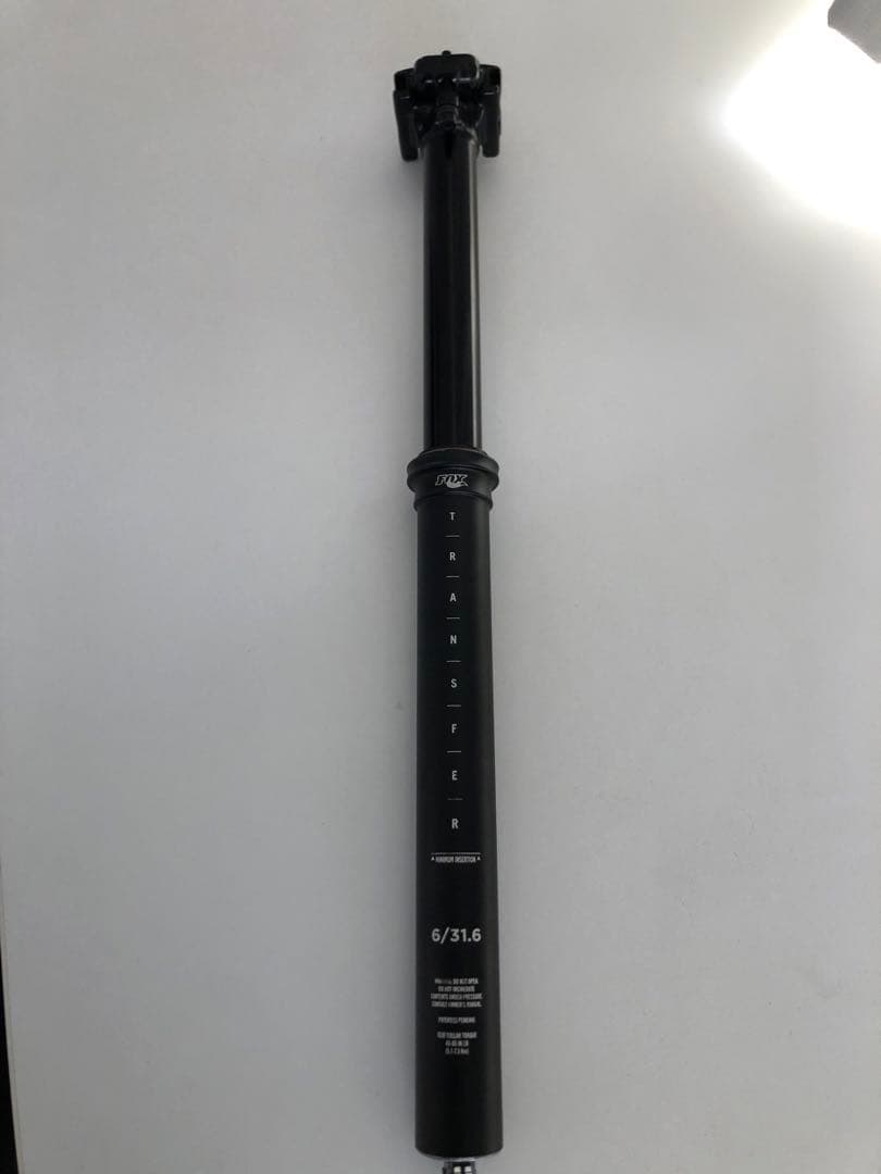 シート　ポスト　FOX Transfer 6/31.6 黒　おまけ付き