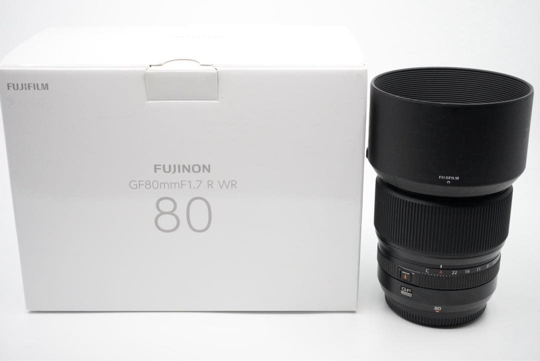特別価格 美品 FUJIFILM GF80mm F1.7 R WR