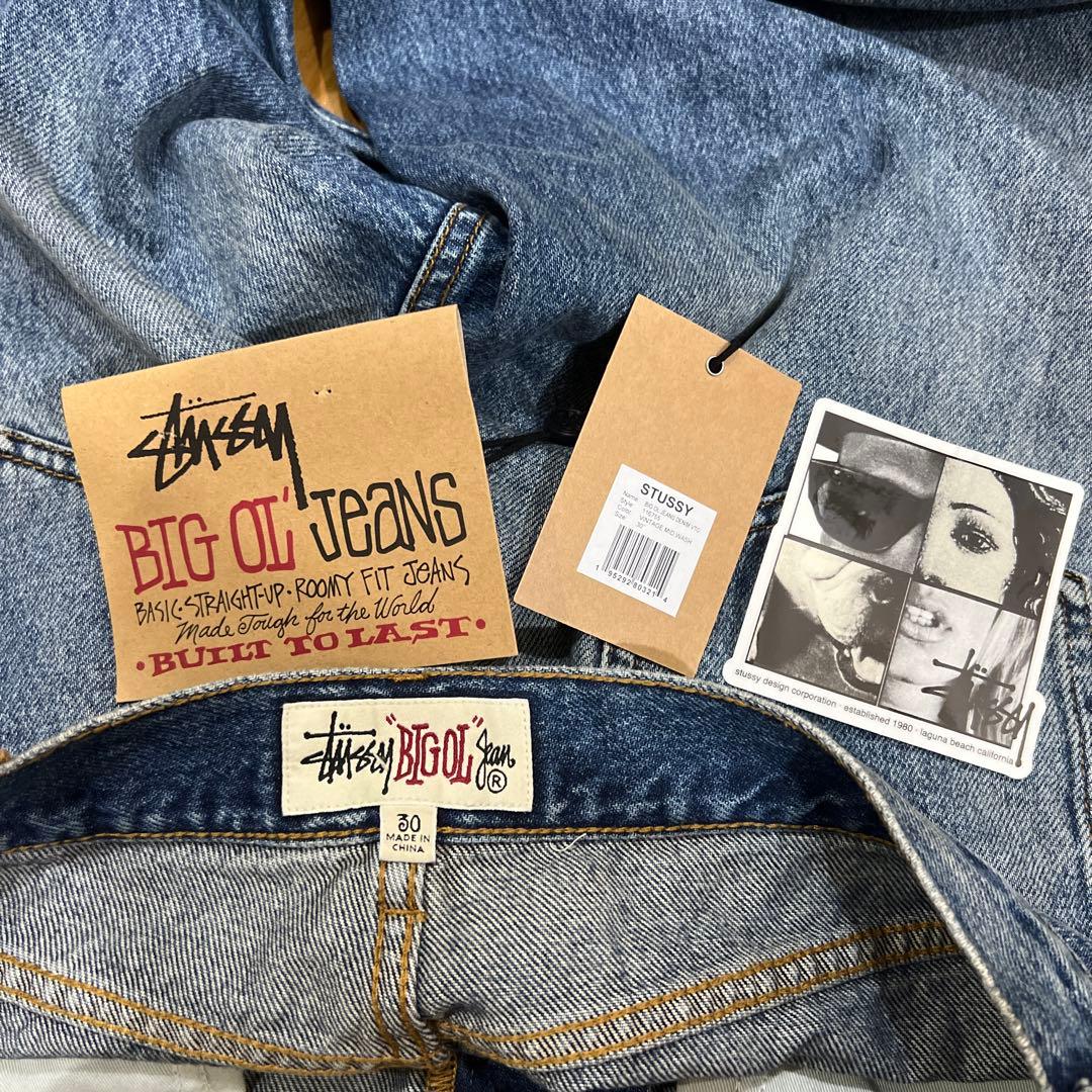 Stussy BIG OL' JEANS W30インチ