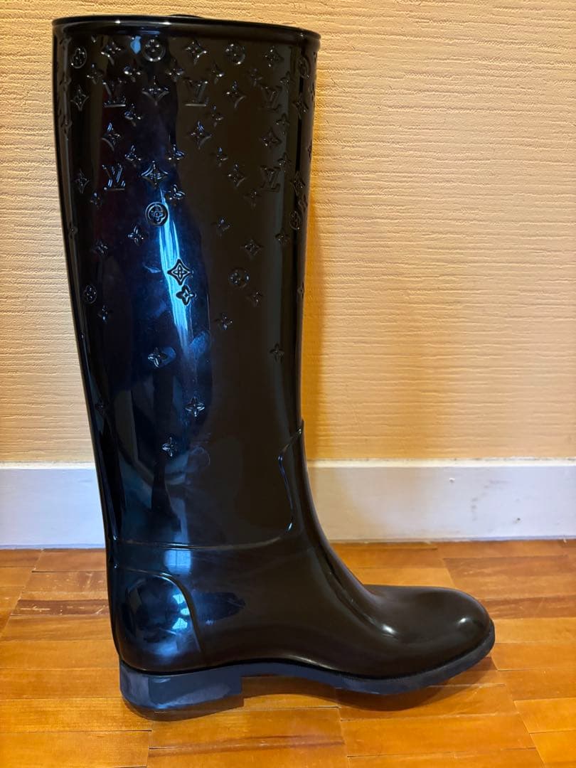 再お値下げ　ルイヴィトン　ロングレインブーツ　38
