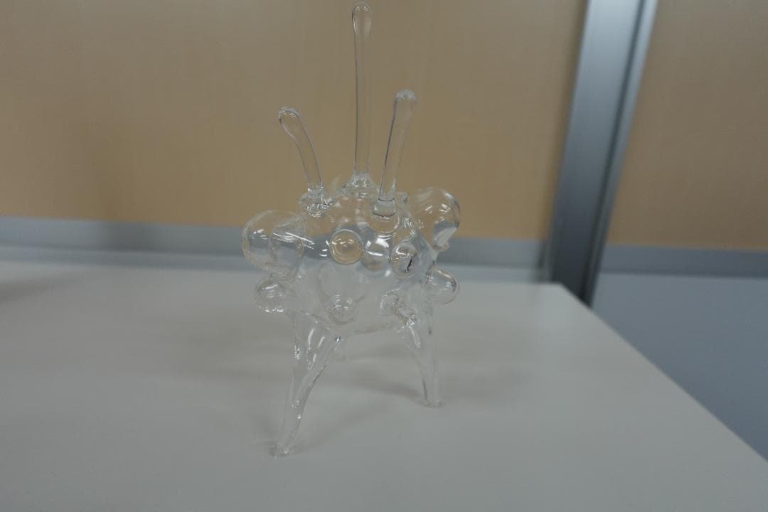 万博　チェコ　ガラス　レネ　オブジェ