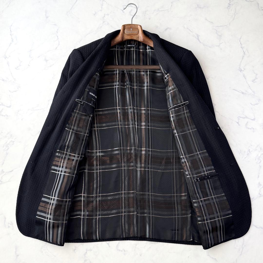 GIORGIO ARMANI ジョルジオ アルマーニ テーラード ジャケットXL