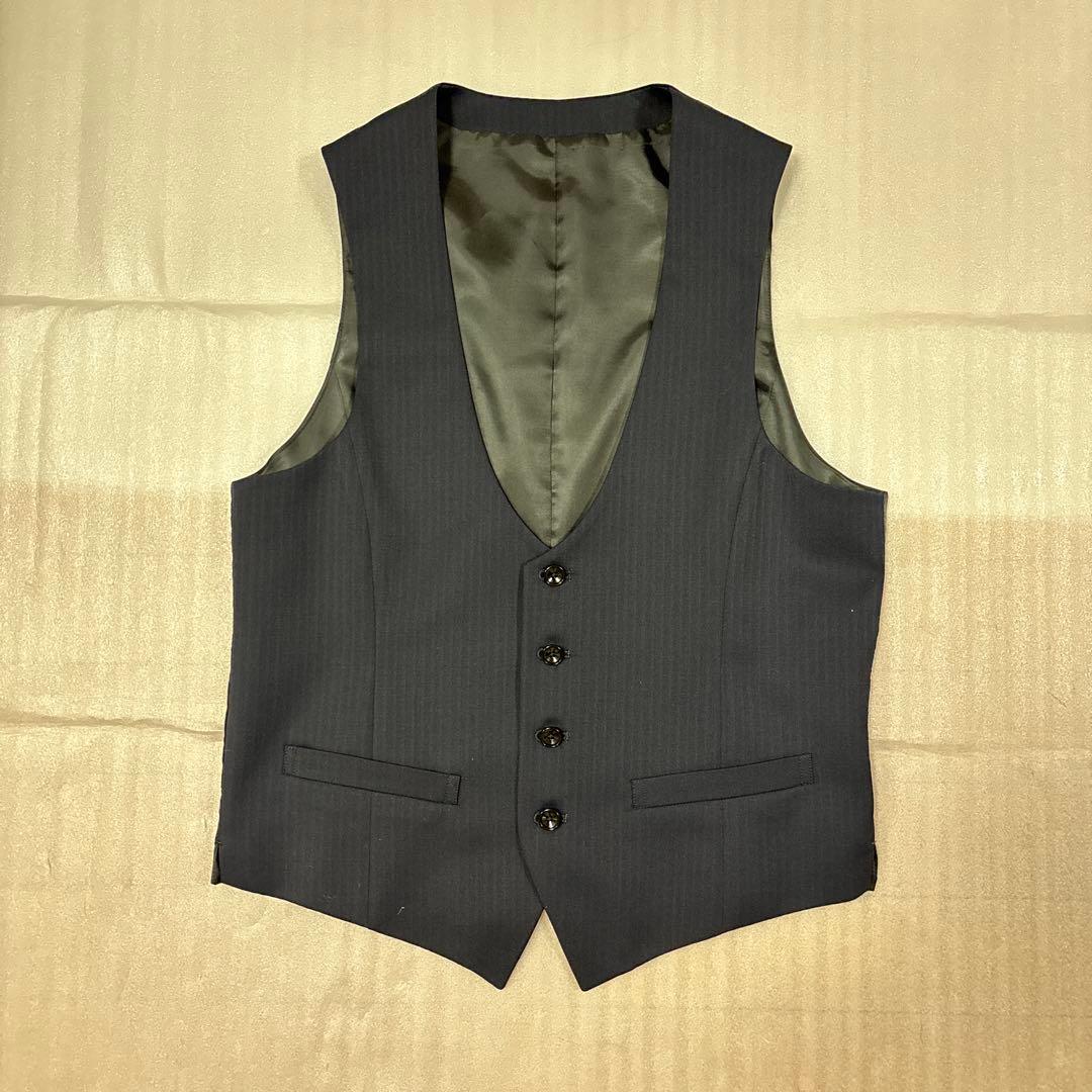 新品未使用✨A5 ベスト付き オールシーズン 上下洗える セットアップ スーツ