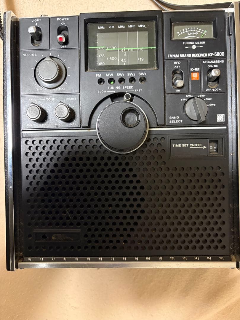 m*様 中古　ジャンク品　SONY ICF-5800 スカイセンサー5800