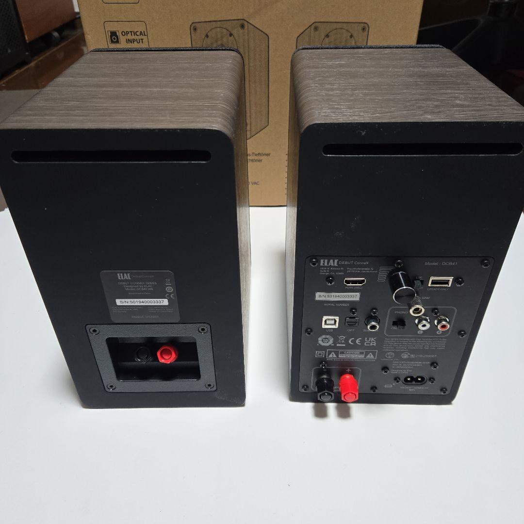 【値下げしました】 ELAC DCB41 ウォールナット色