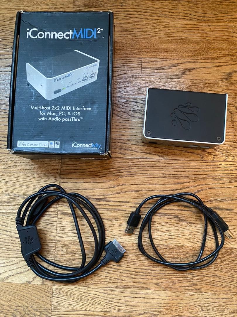 iConnectMIDI2+ MIDIインターフェース 本体きれいです。