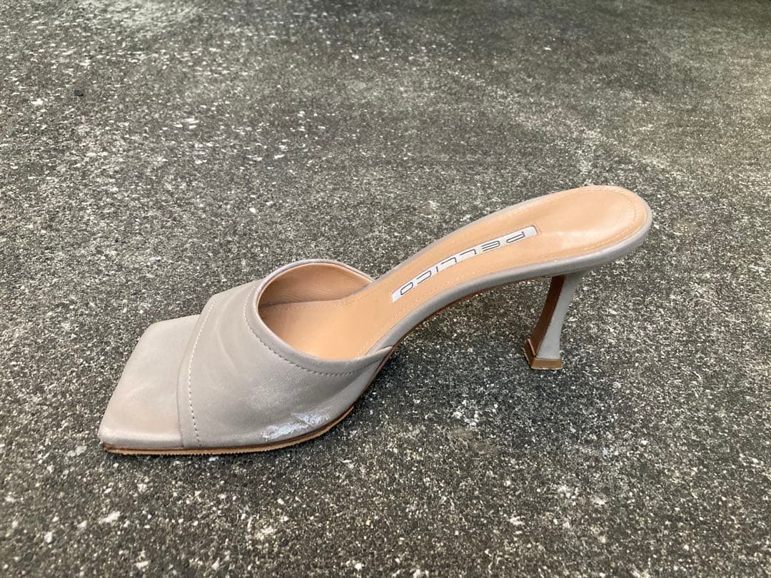 【PELLICO】ワイドスクエアミュール