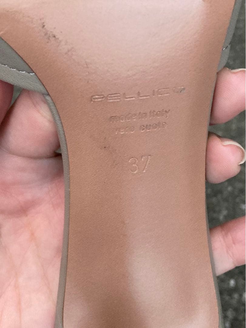 【PELLICO】ワイドスクエアミュール