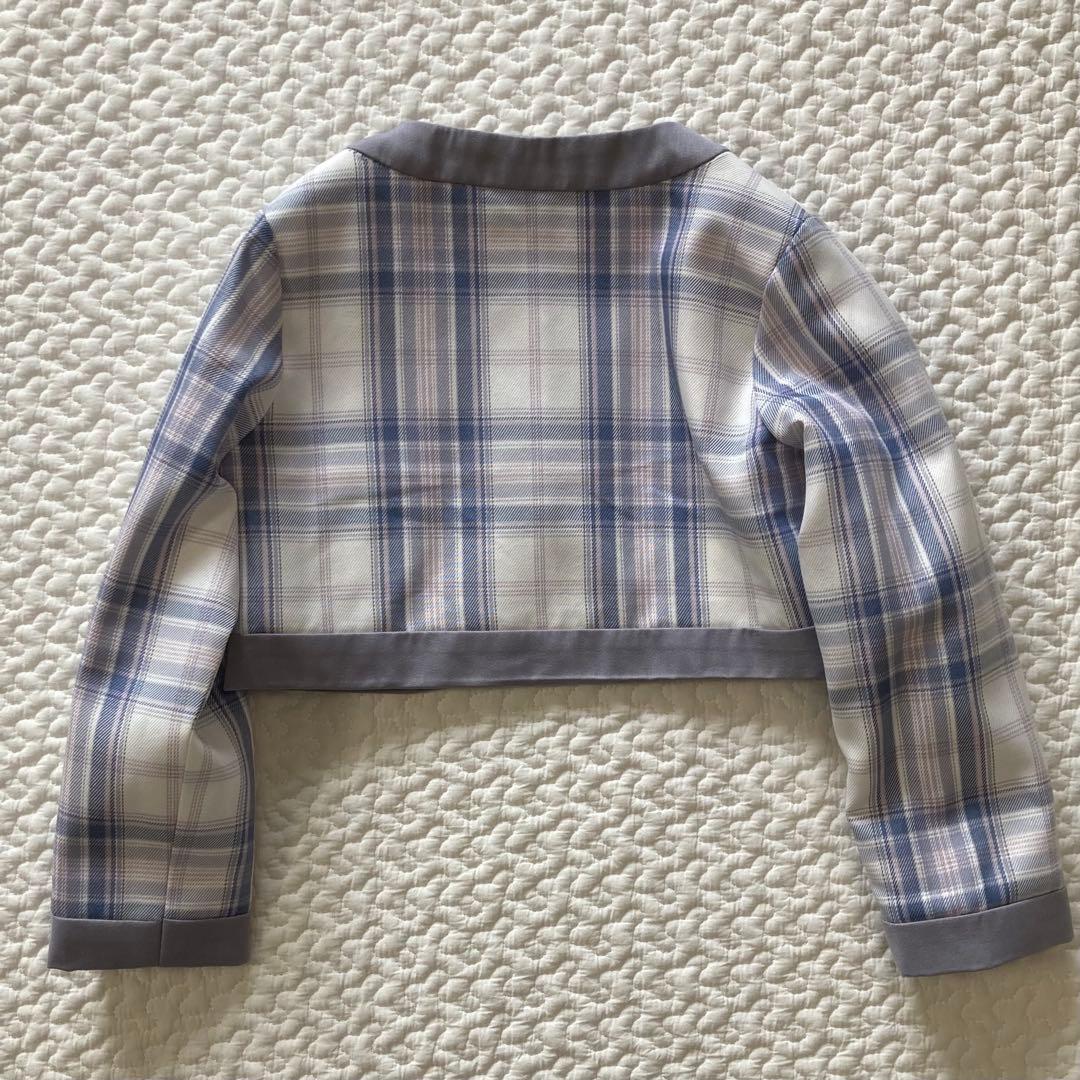 セレモニースーツ 水色 110 ブラウス 120 靴 18cm 入学式 セット