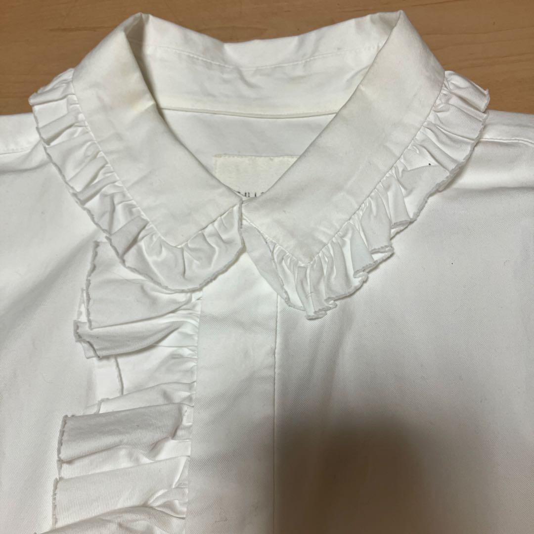 トゥジューtoujoursビショップスリーブフリルシャツ1