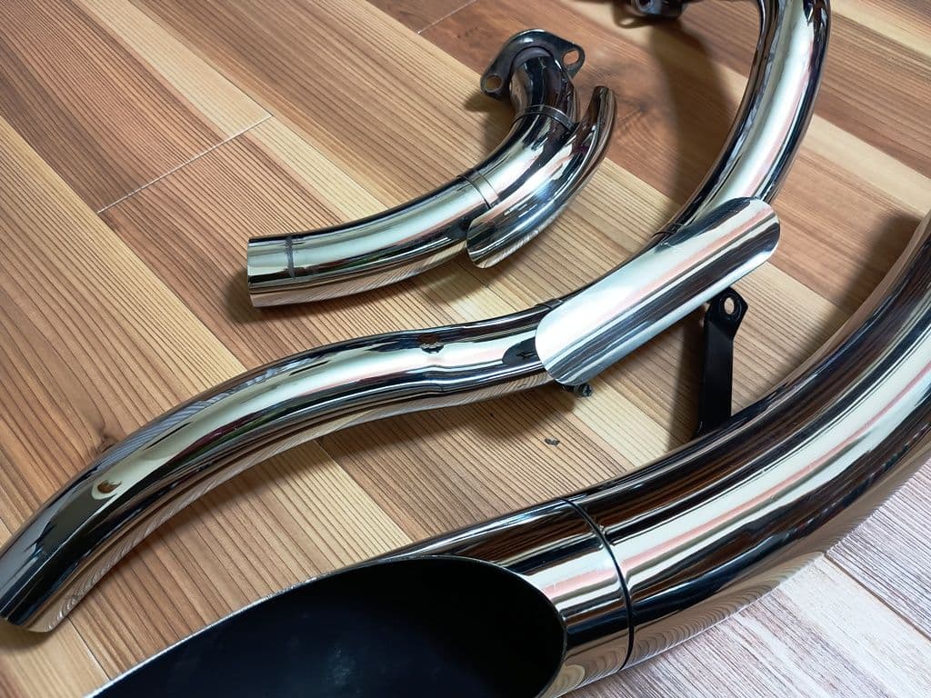 ドラッグスター400／イージーライダース社製 ビッグウェーブマフラー