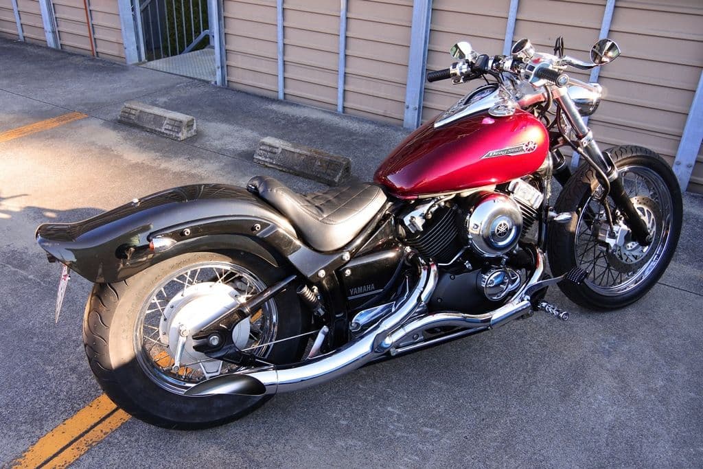 ドラッグスター400／イージーライダース社製 ビッグウェーブマフラー