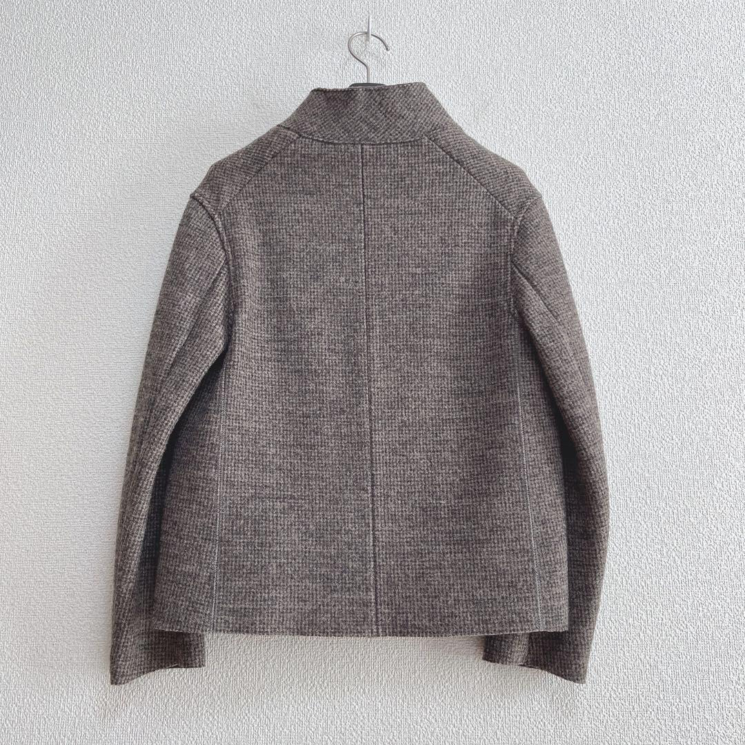 オールドマンズテーラー ウールフェルトジャケットL ブラウン