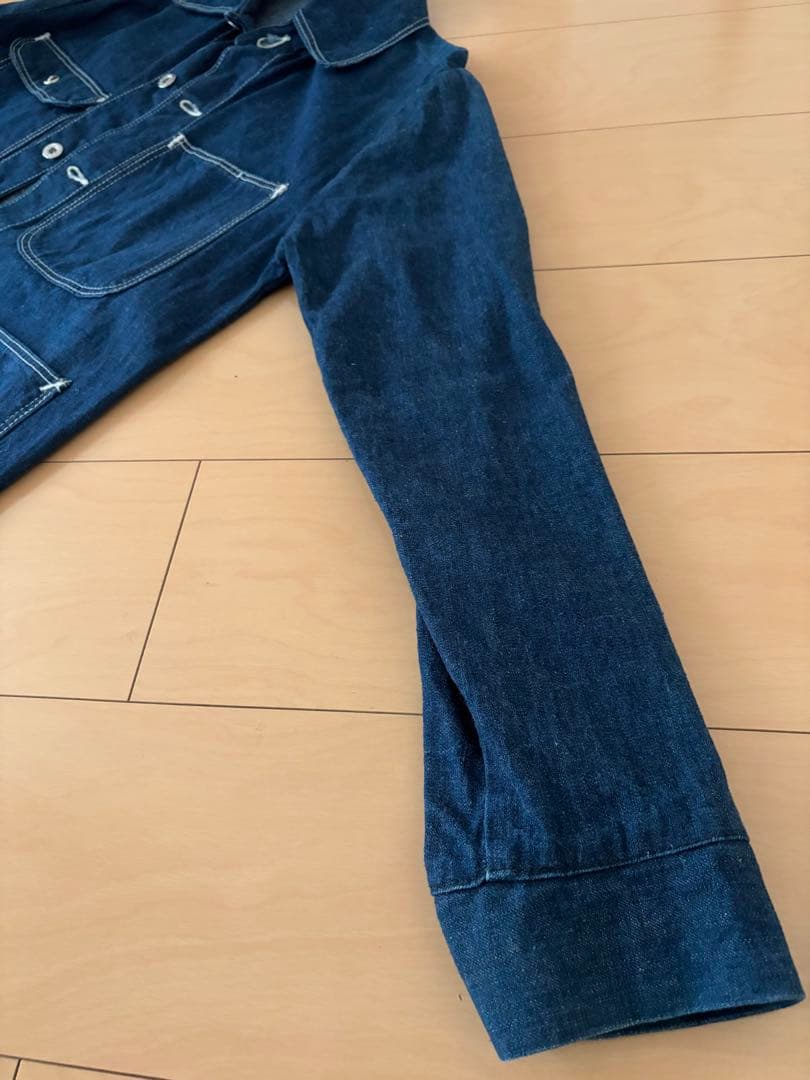 カバーオール40s〜60sデニムジャケット(着画あり)