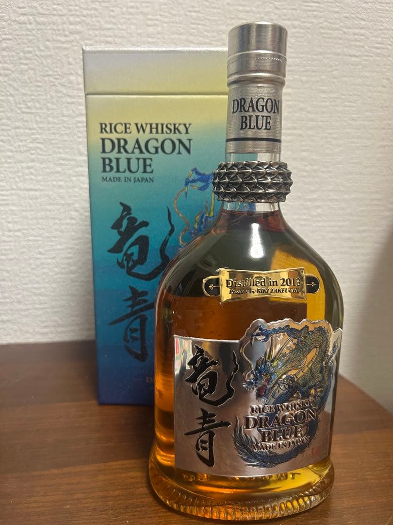 DRAGON BLUE ライスウイスキー 750ml 2013年蒸留