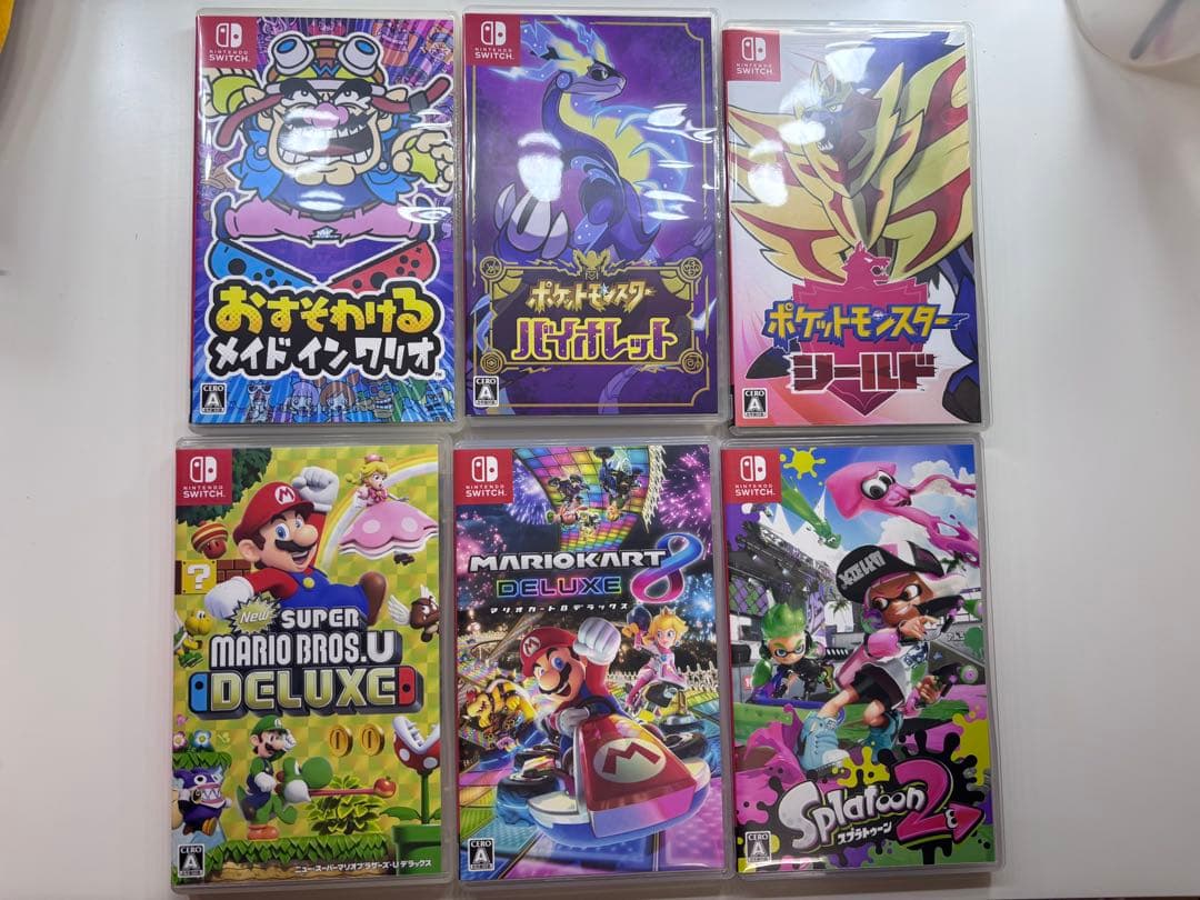 Switch ゲームソフト 6本セット　まとめ売り