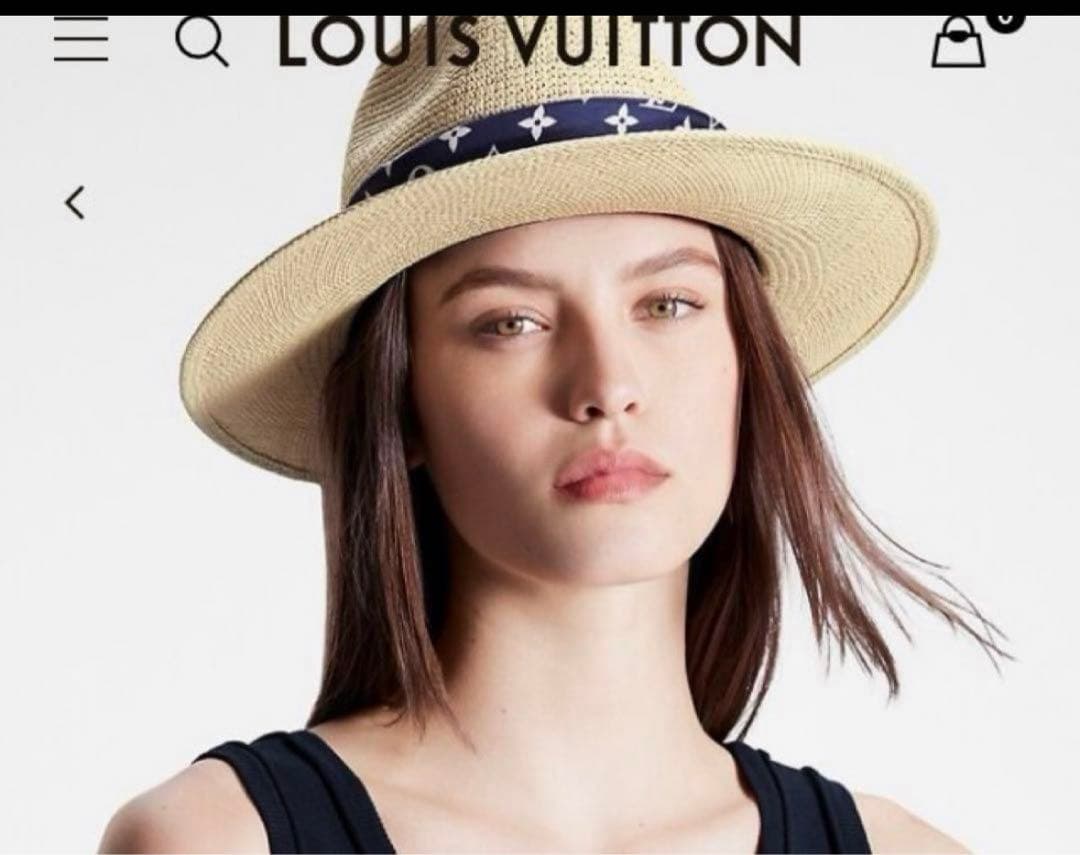 限定値下げ　LOUIS VUITTON 麦わら帽子