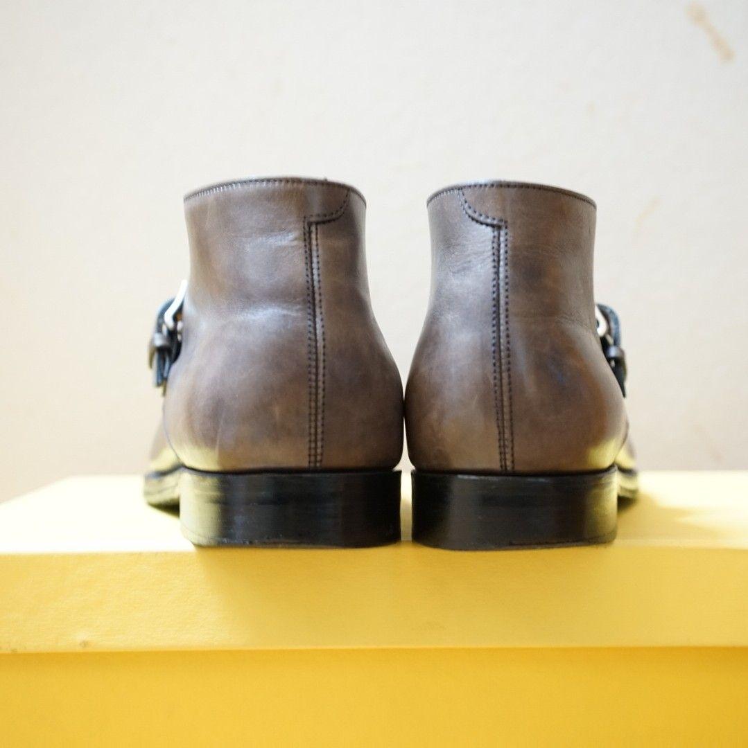 【希少 美品】ジョンロブ　scotney　UK7E ミュージアムカーフ