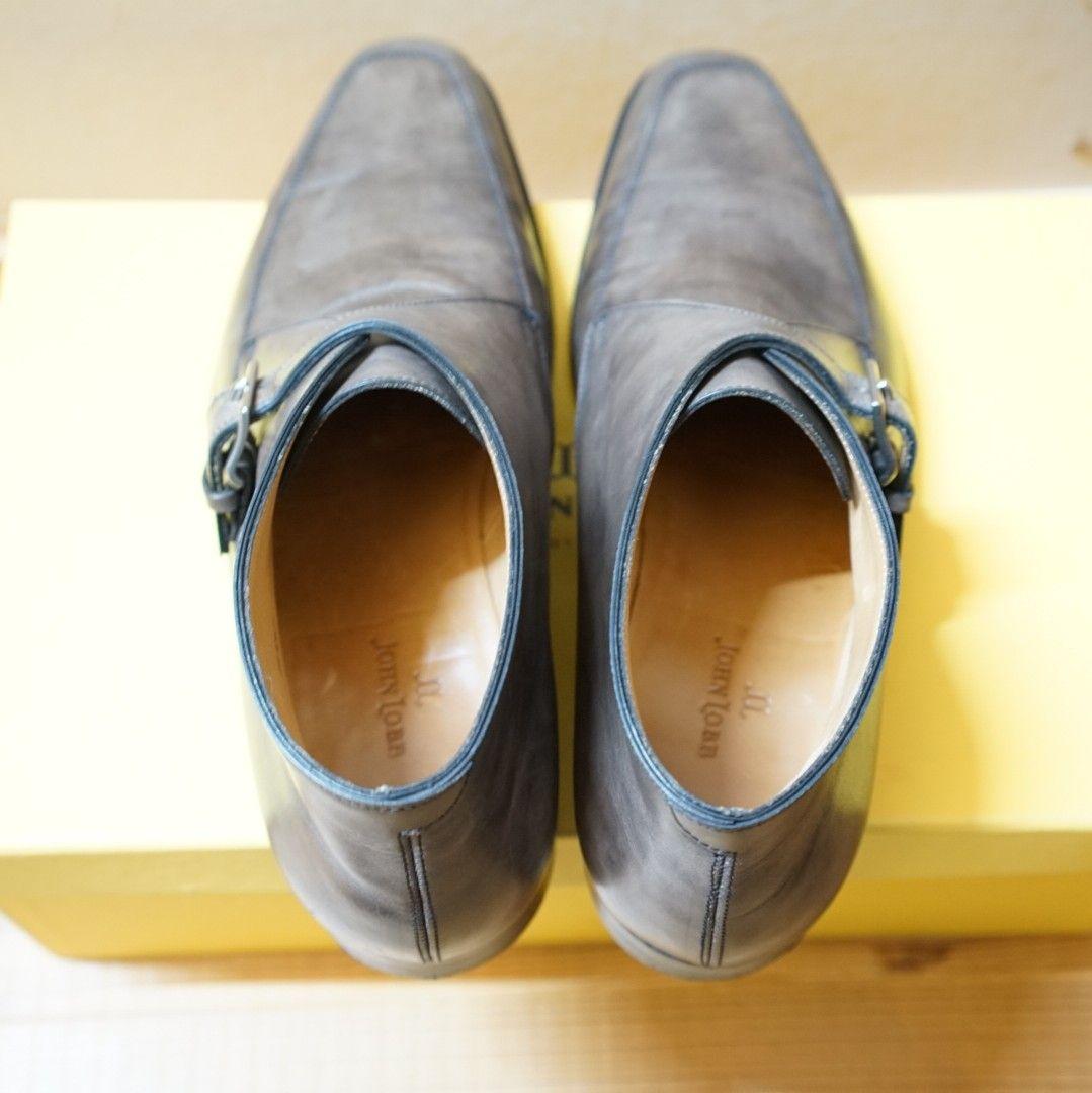 【希少 美品】ジョンロブ　scotney　UK7E ミュージアムカーフ