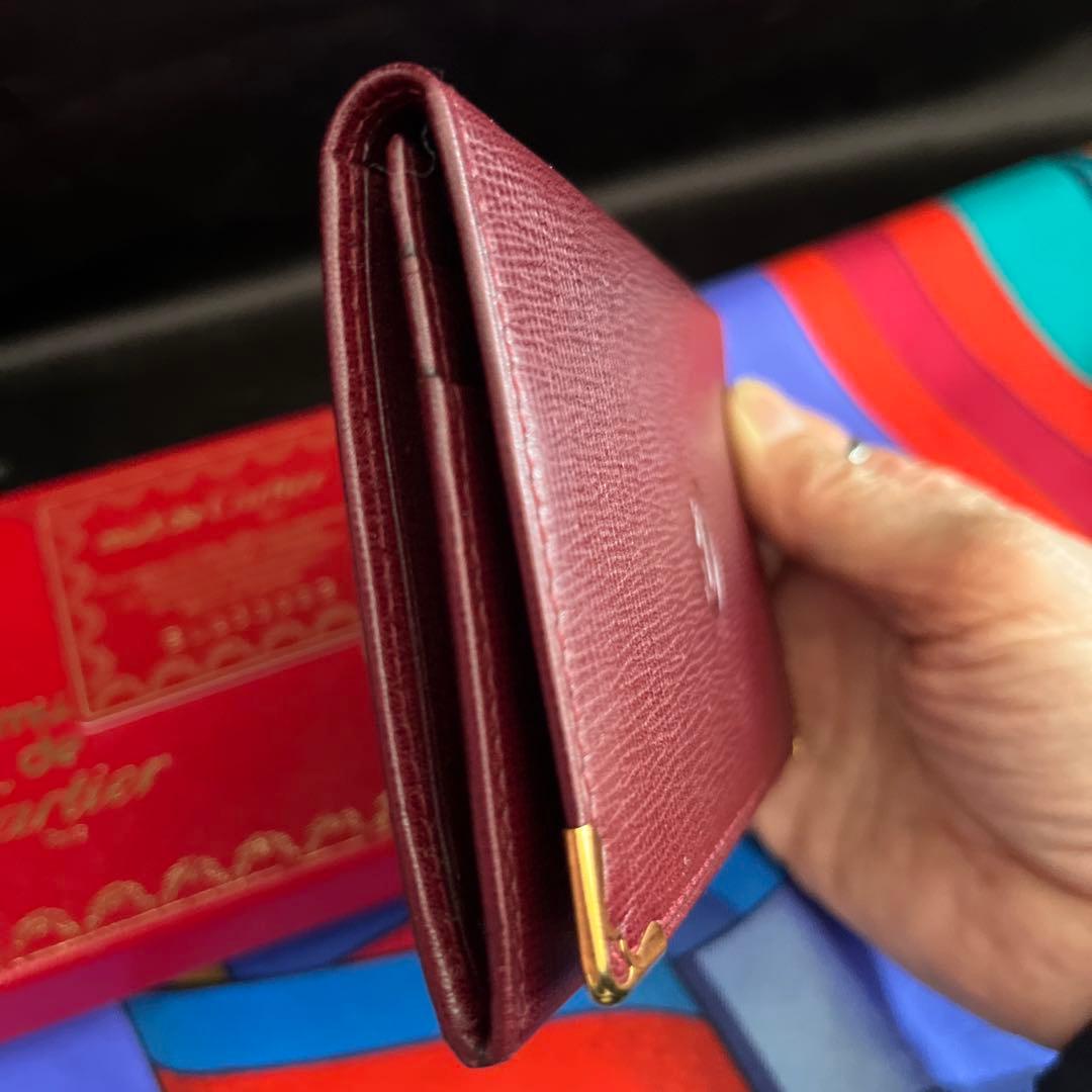 カルティエ 名刺入れ マスト ドゥ カルティエ L300171 新品未使用