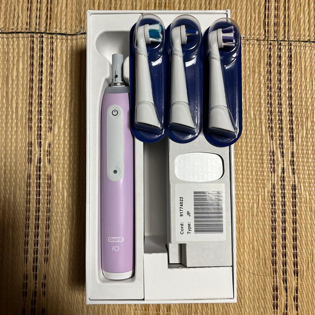 BRAUN oral-b iO3 ラベンダー 替えブラシ3本付