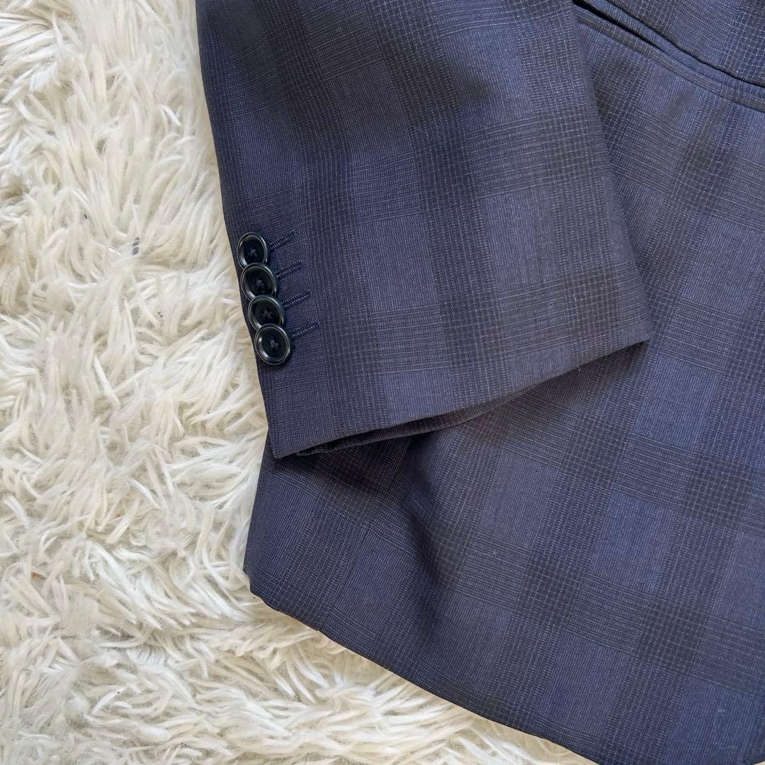 Errico Formicola シルク　モヘヤ　スーツ　ネイビー
