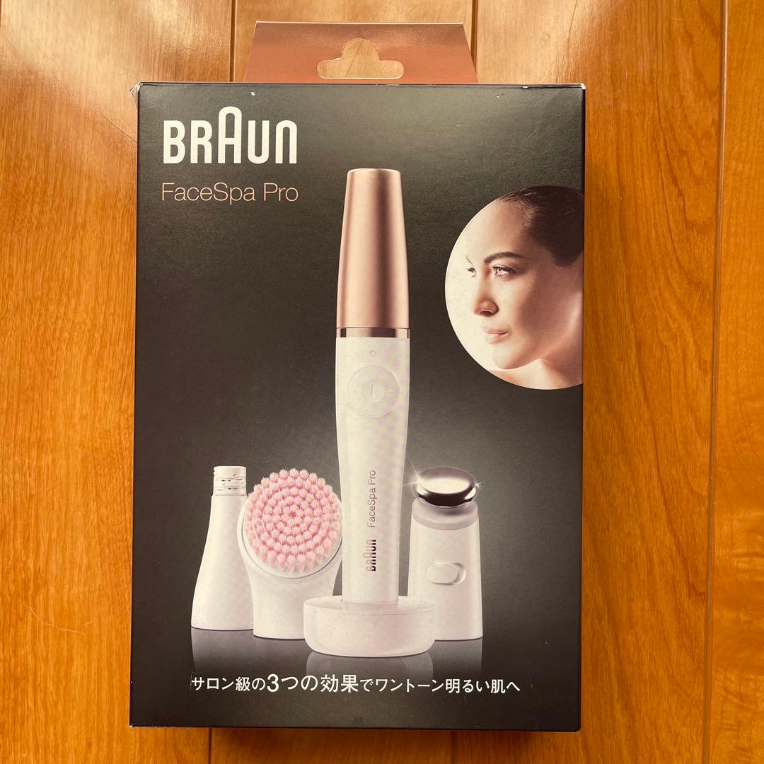 【美品】BRAUN FaceSpa Pro SE911／1〜2回使用／箱あり