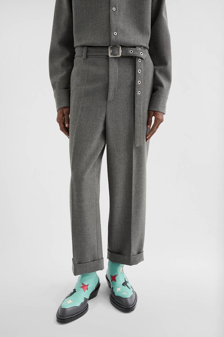 新品タグ付 25AW JIL SANDER Trouser 111 Wool
